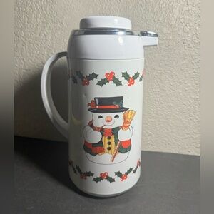 Vintage snowman Insulated Pitcher